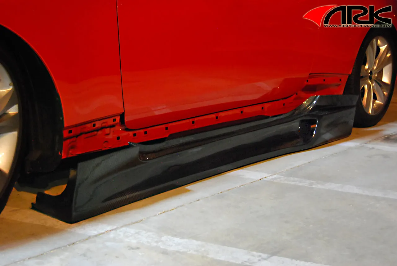 2010-2016 Hyundai Genesis Coupe C-FX Carbon Fiber Side Skirt