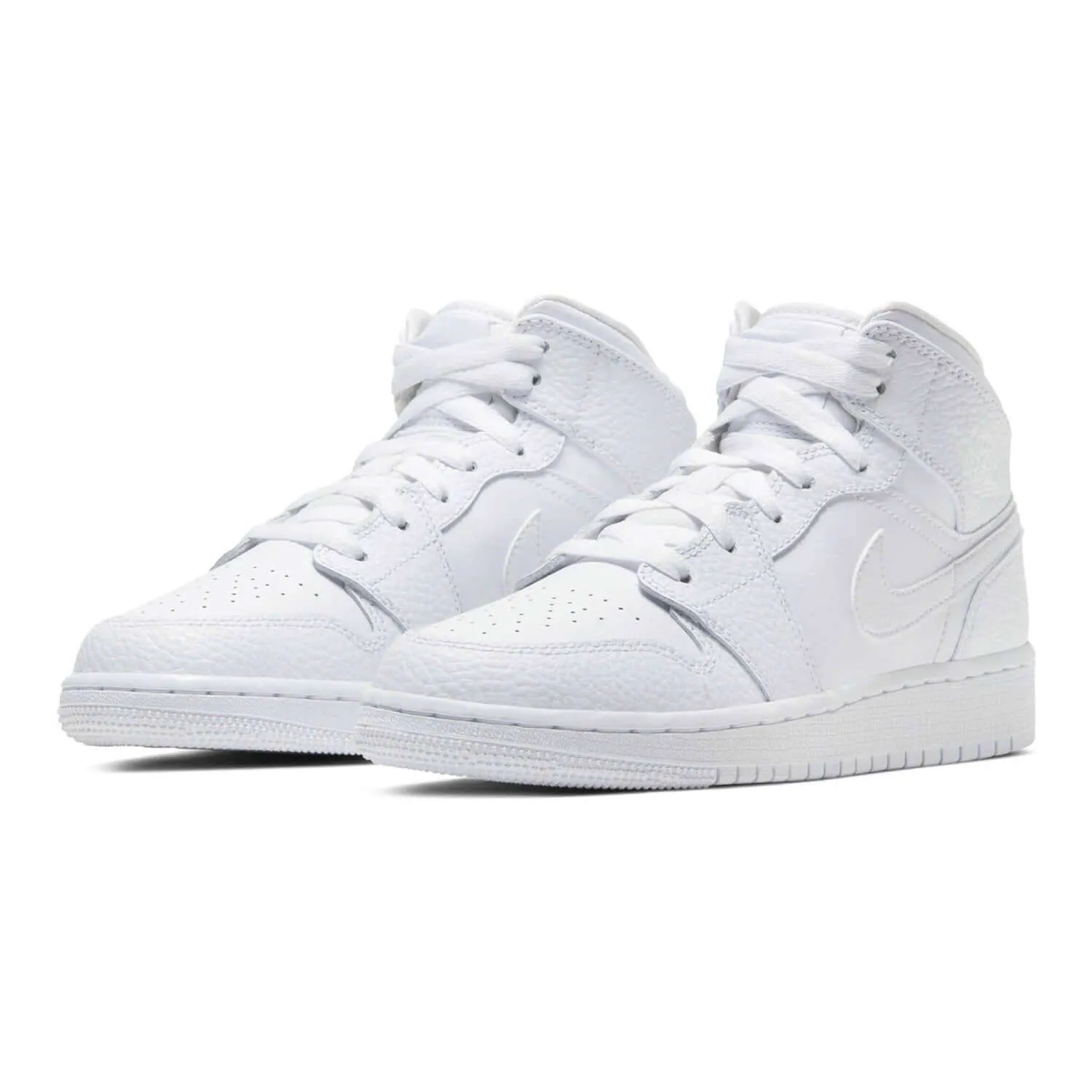 Air Jordan 1 Mid Triple White