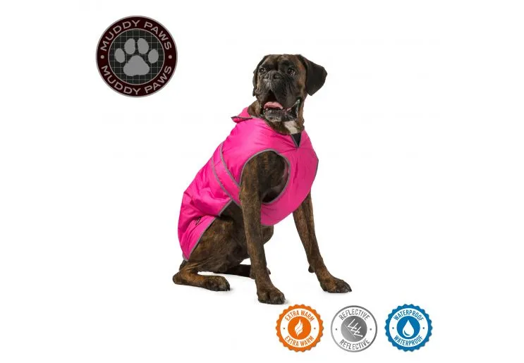 Ancol - Stormguard Dog Coat - Chocolate Brown - S/M