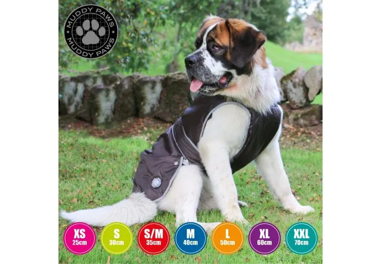 Ancol - Stormguard Dog Coat - Chocolate Brown - S/M