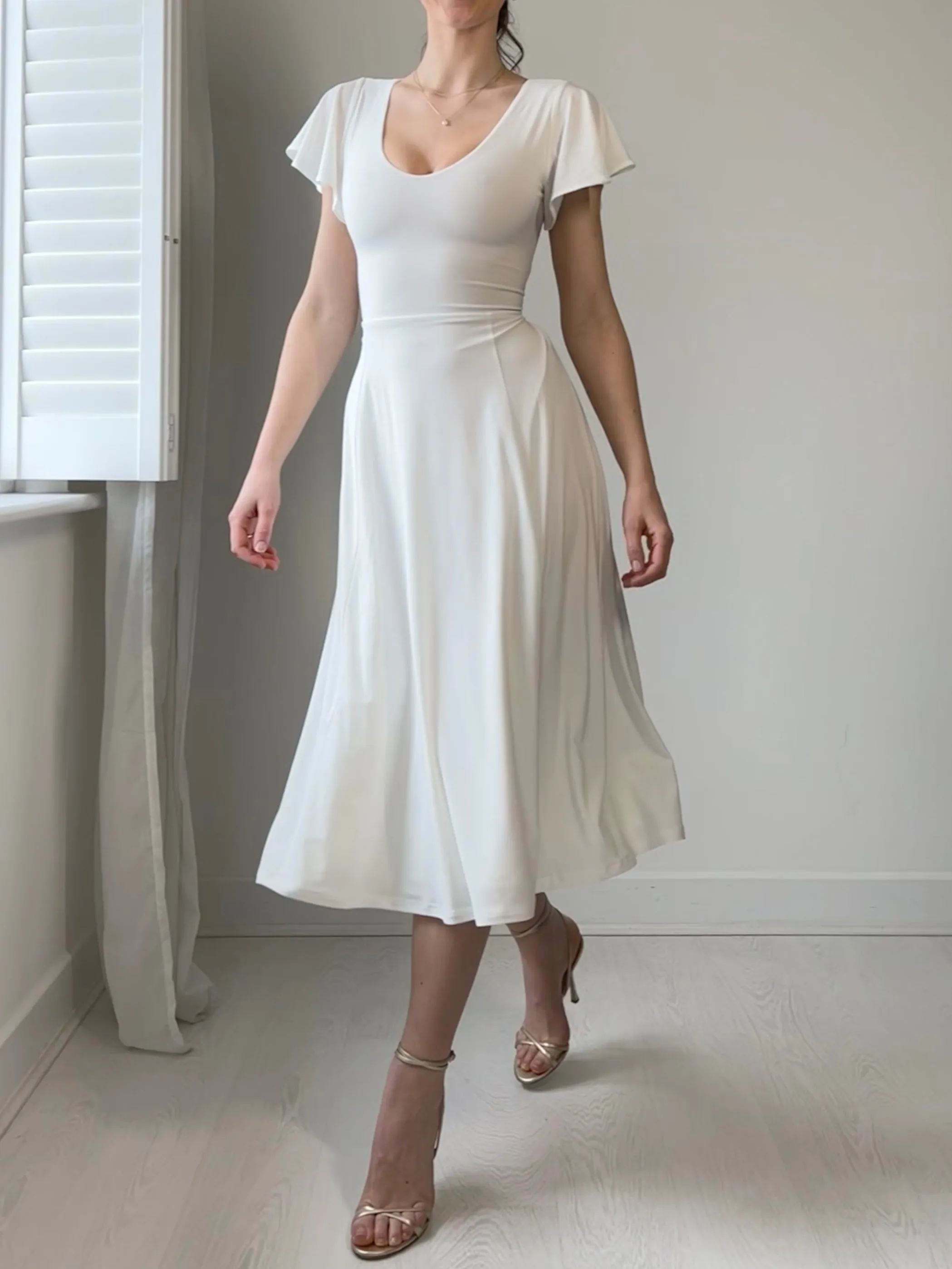 Ava Reversible Midi Dress