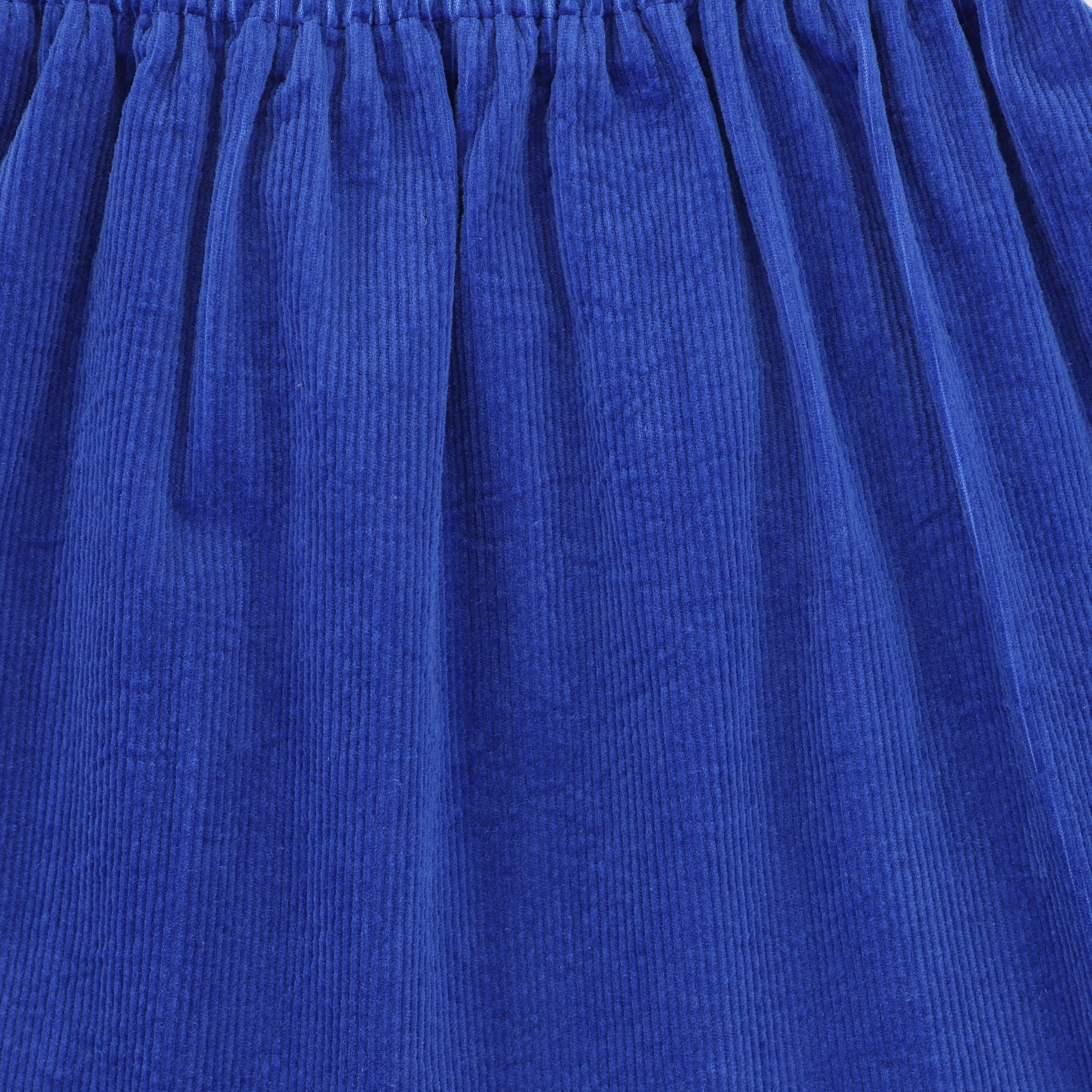 BAMBOO ROYAL CORDUROY GATHERED WAIST SKIRT [Final Sale]