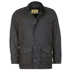 Barbour Hereford Mens Wax Jacket - Navy