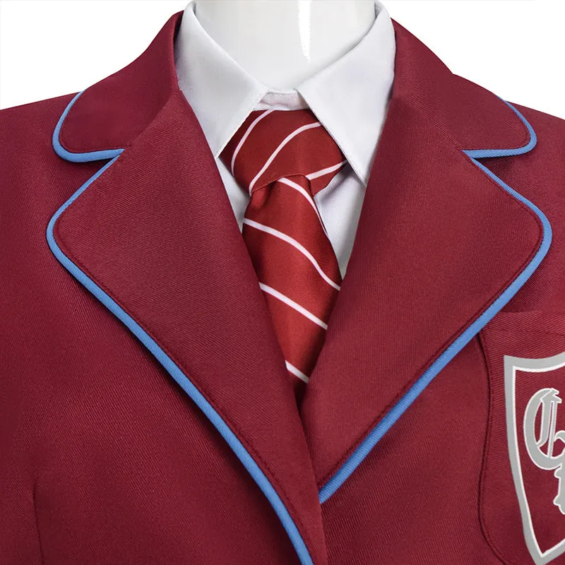 Becostume The Musical Matilda Cosplay Costume Matilda School Uniform Halloween Party Suit