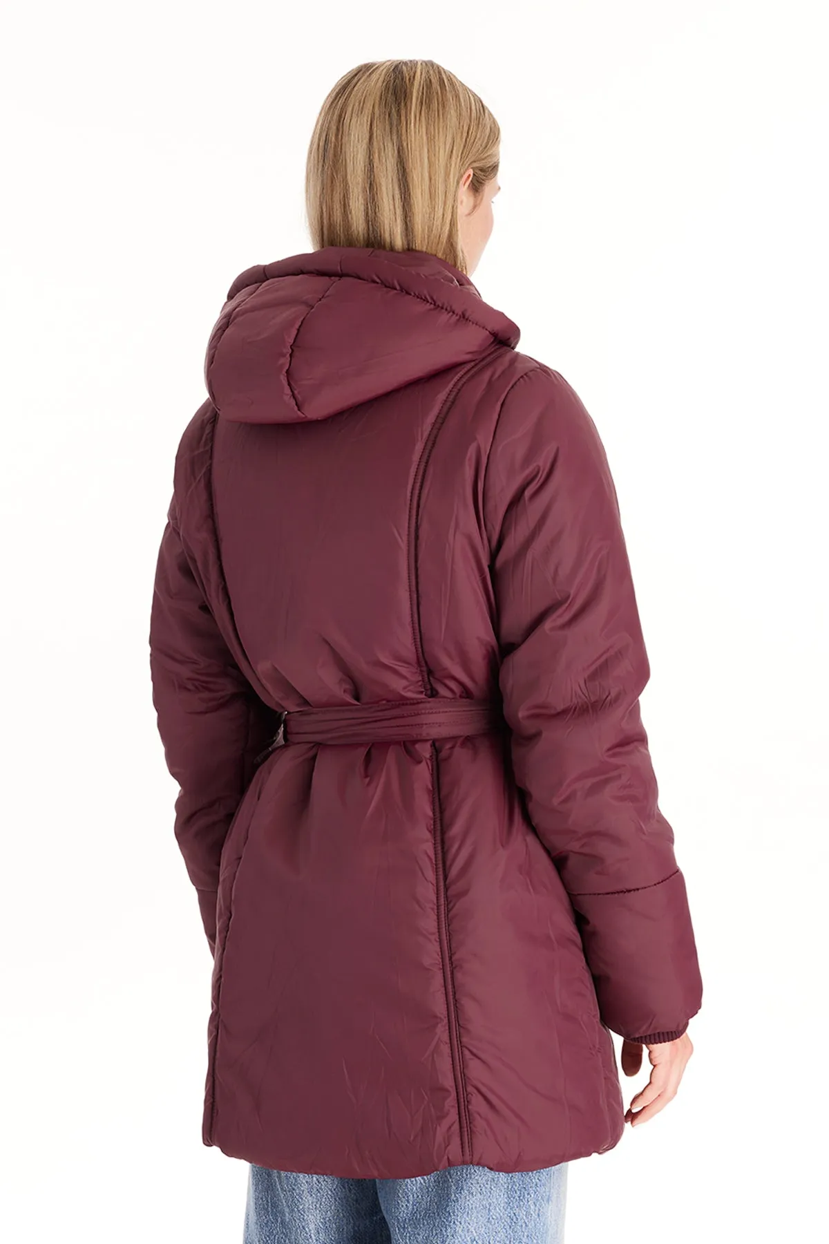 Belted Waterproof Winter Coat