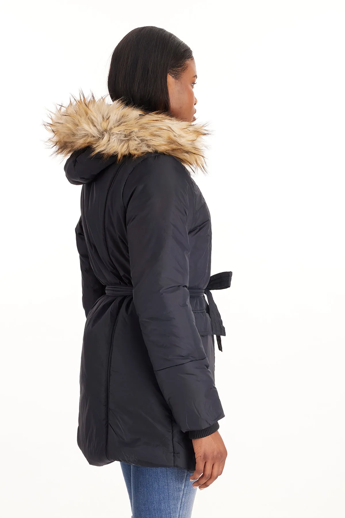 Belted Waterproof Winter Coat