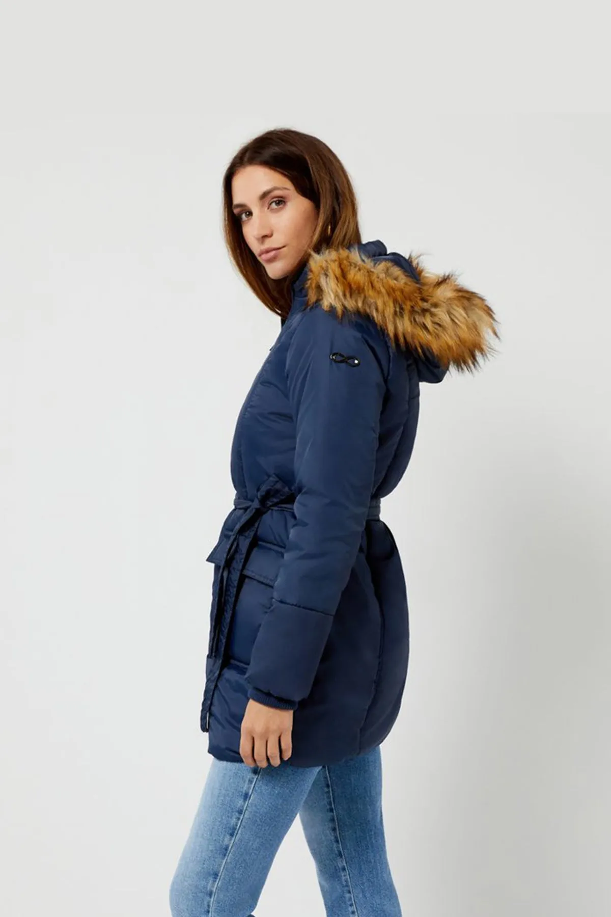 Belted Waterproof Winter Coat