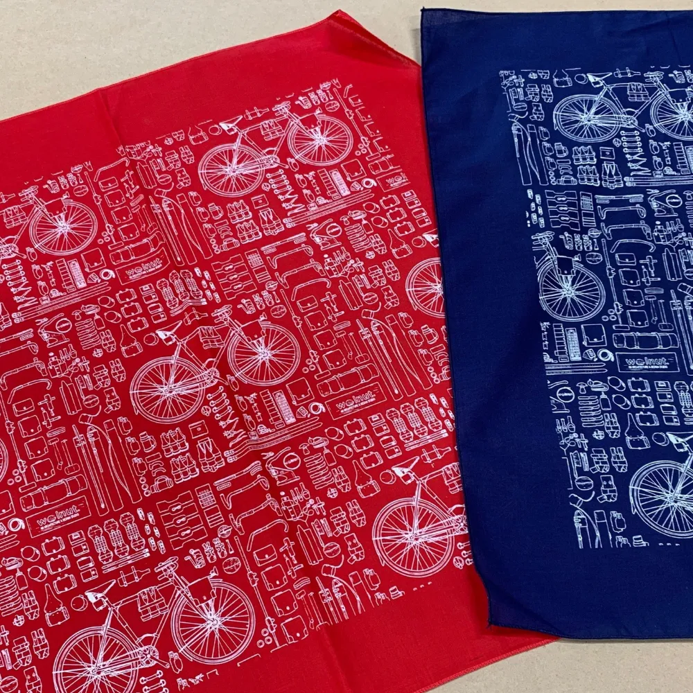 Bicycle Print Bandana