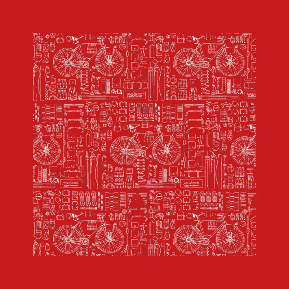 Bicycle Print Bandana