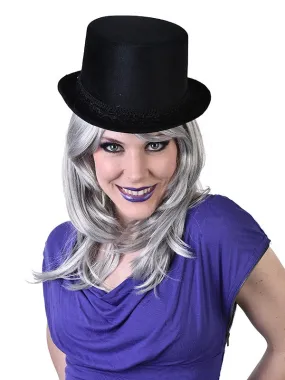 Black Velvet Top Hat