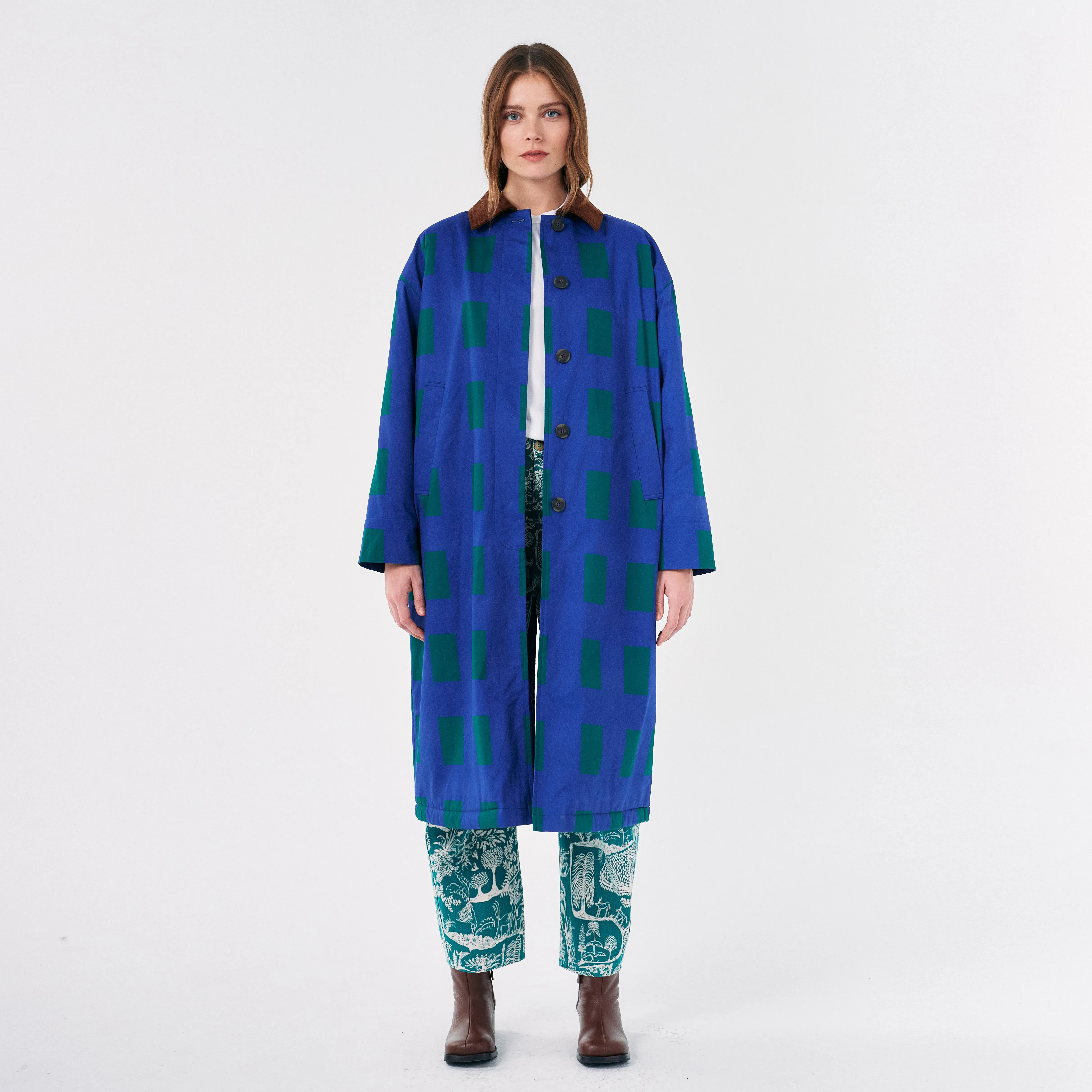 Bobo Choses Patch Print Long Coat