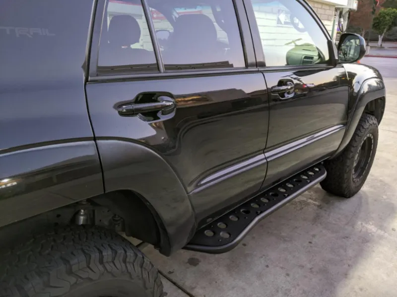 Cali Raise LED 2010-2022 TOYOTA 4RUNNER STEP EDITION BOLT ON ROCK SLIDERS