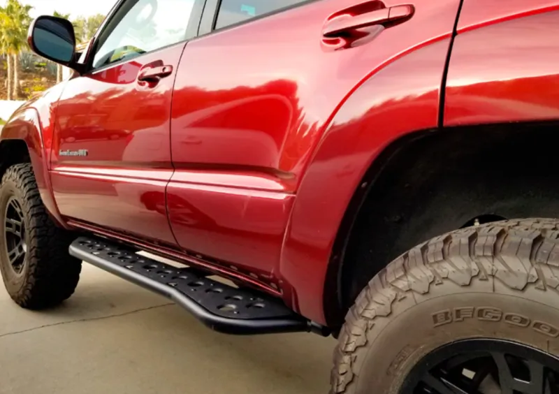 Cali Raise LED 2010-2022 TOYOTA 4RUNNER STEP EDITION BOLT ON ROCK SLIDERS