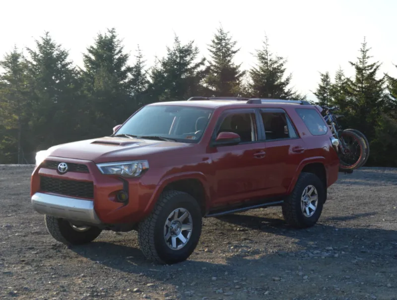 Cali Raise LED 2010-2022 TOYOTA 4RUNNER STEP EDITION BOLT ON ROCK SLIDERS