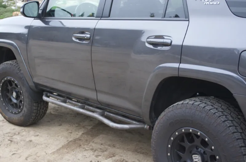 Cali Raise LED 2010-2022 TOYOTA 4RUNNER STEP EDITION BOLT ON ROCK SLIDERS