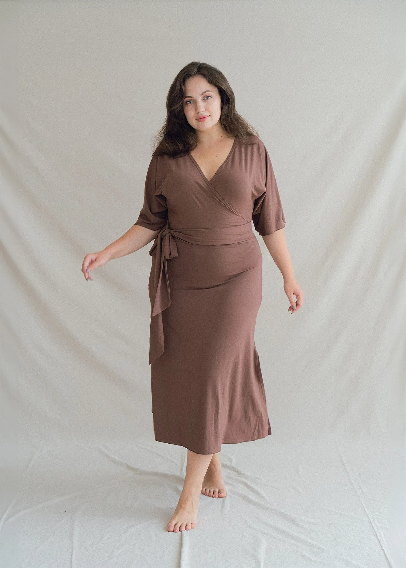 Cariño Dress Chocolate