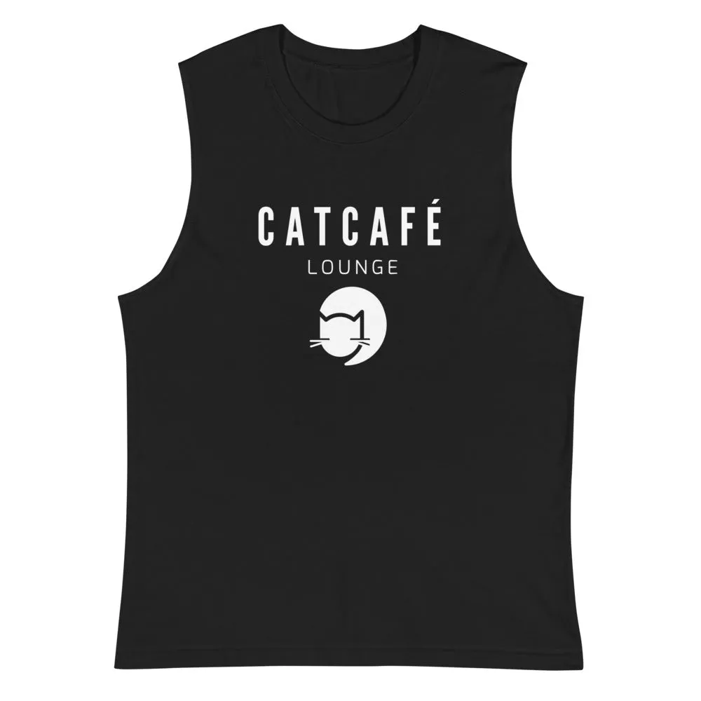 CatCafe Lounge Unisex Tank Top