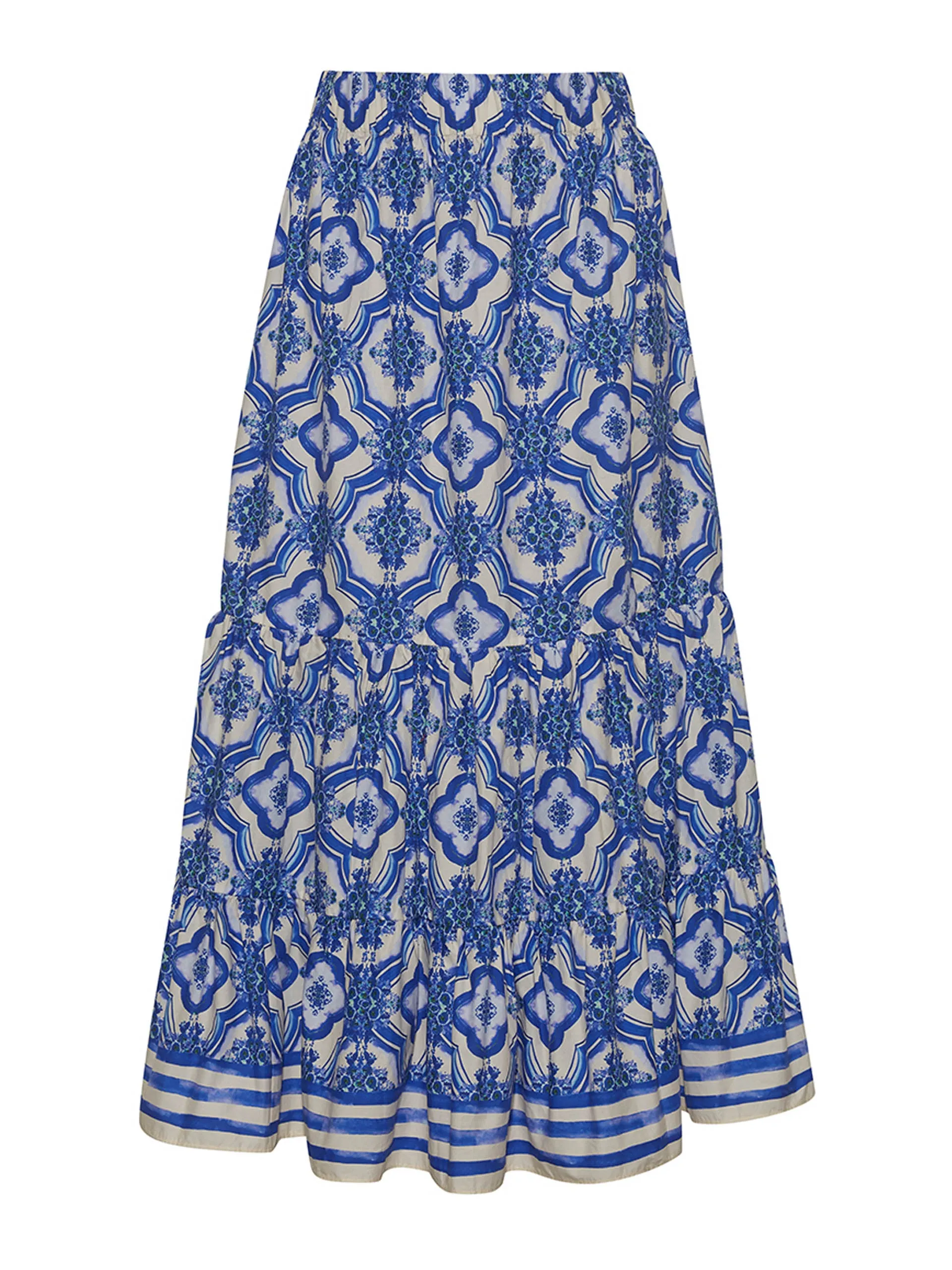 Chase skirt in Belle Tile Blue