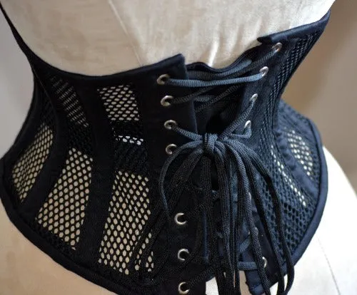 Chords (laces) for corsets: black, white, red and beige