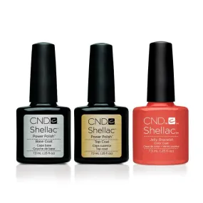 CND - Shellac Combo - Base, Top & Jelly Bracelet