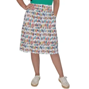 Colored Pencils A-Line Skirt [FINAL SALE]