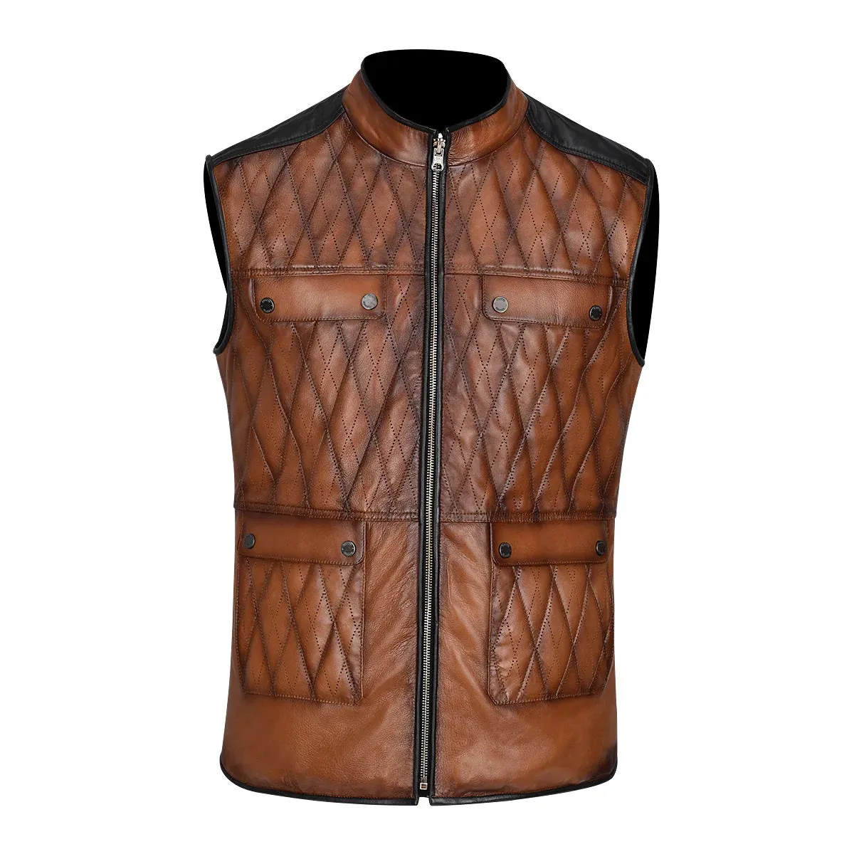 Cuadra Vest Lamb Stud Vest Reversible