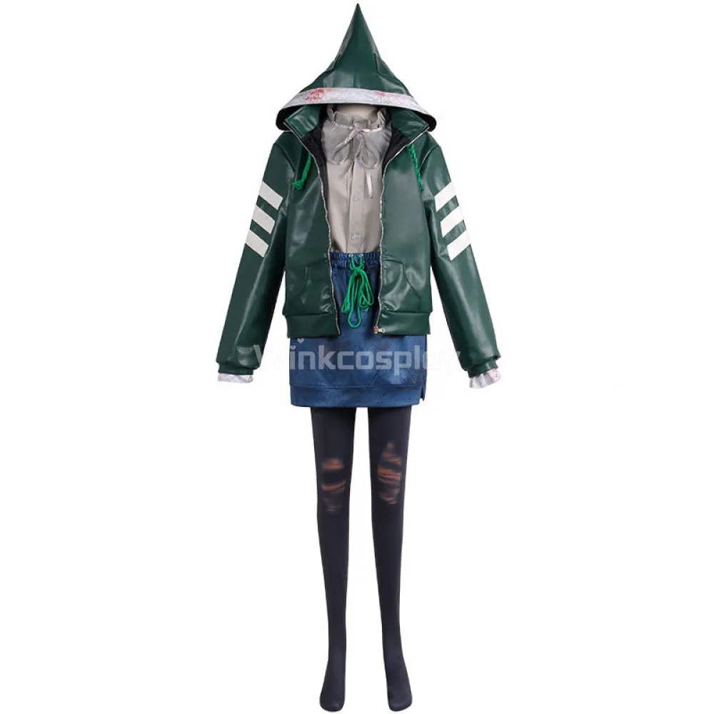 Dead by Daylight Green Bunny Feng Min Halloween Cosplay Costume