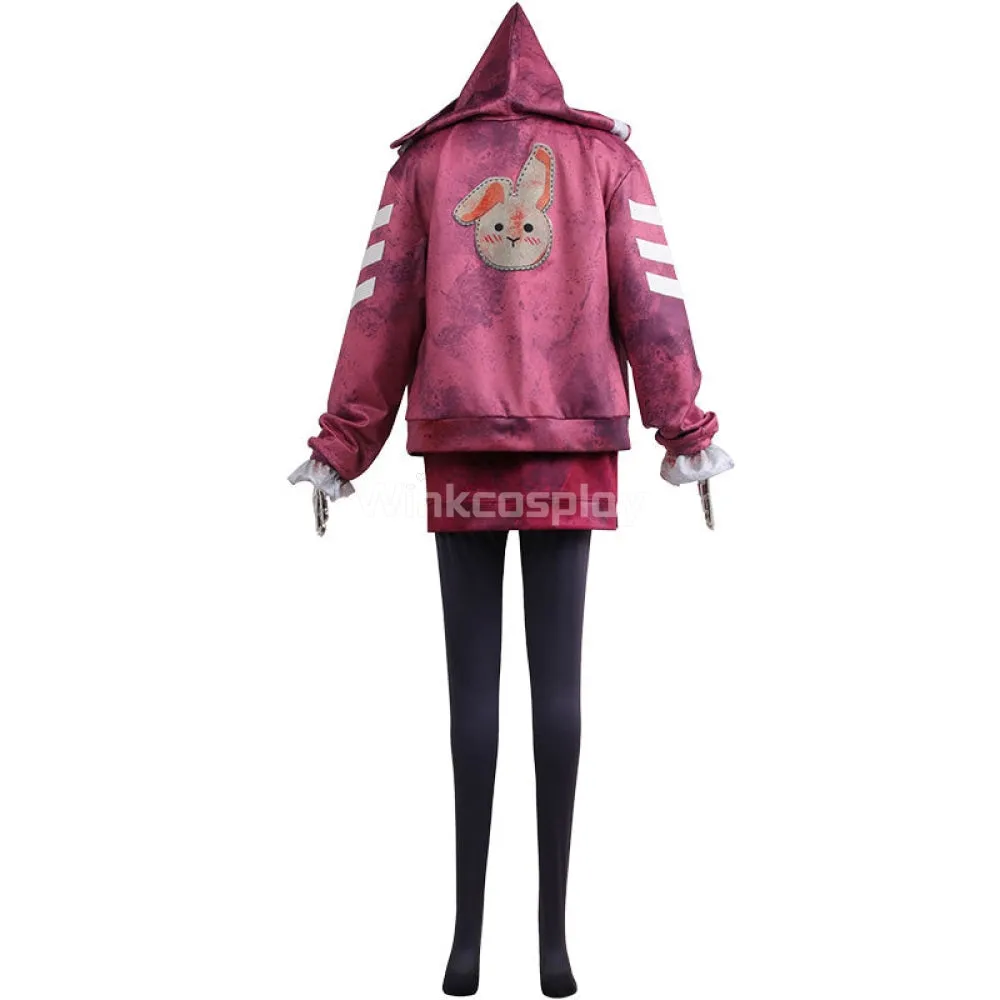 Dead by Daylight Pink Bunny Feng Min Halloween Cosplay Costume