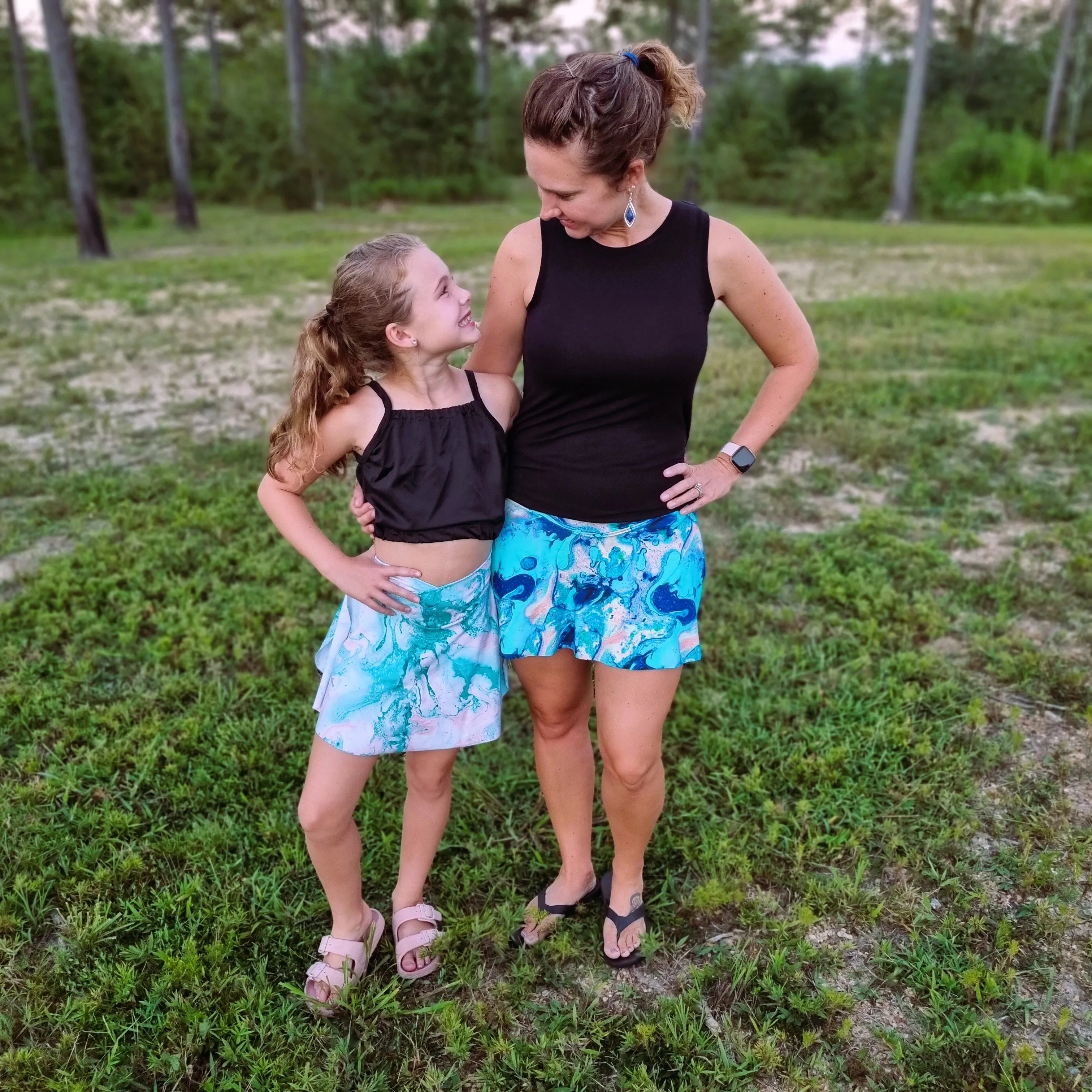 Duet Skirt PDF Sewing Pattern Youth Sizes 2-16