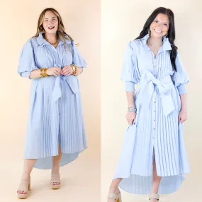 Emily McCarthy | Rowan Dress in Sail (Light Blue)