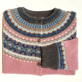 Eribe alpine cardigan vintage pink