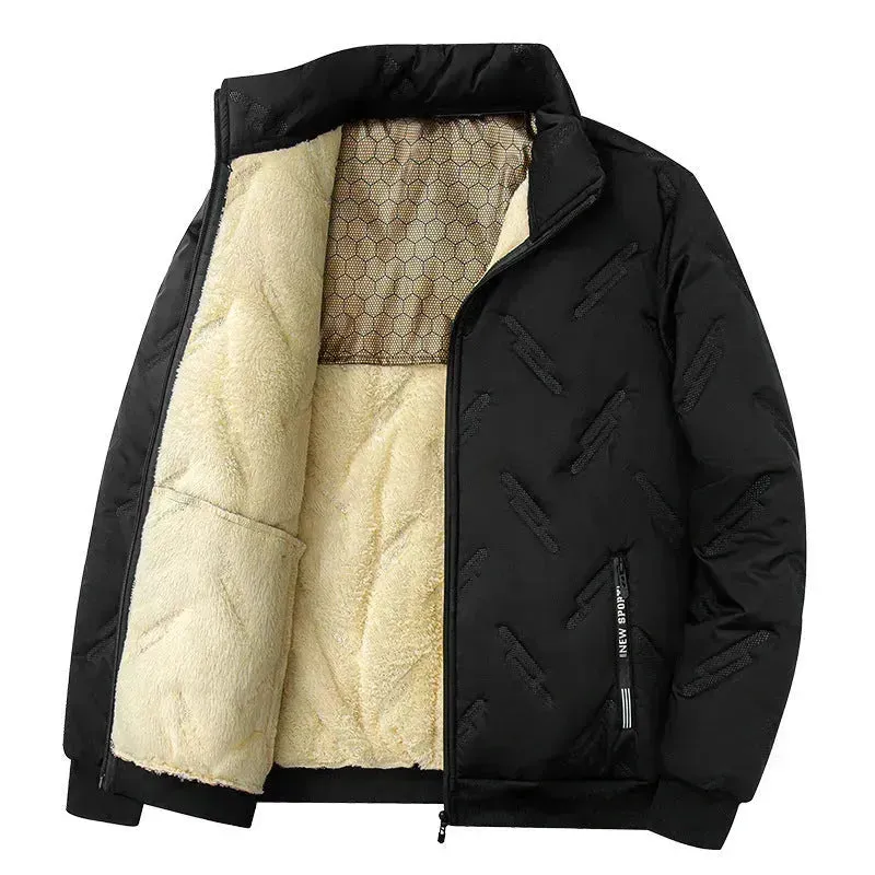 Fleece-Lined Cotton padded Winter Jacket for Men