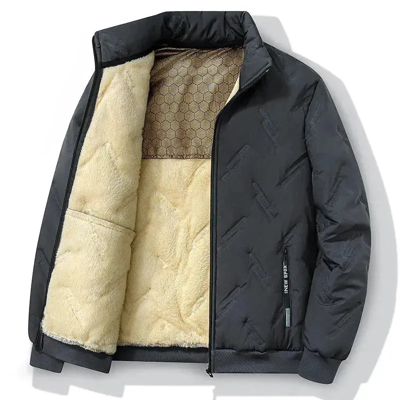 Fleece-Lined Cotton padded Winter Jacket for Men