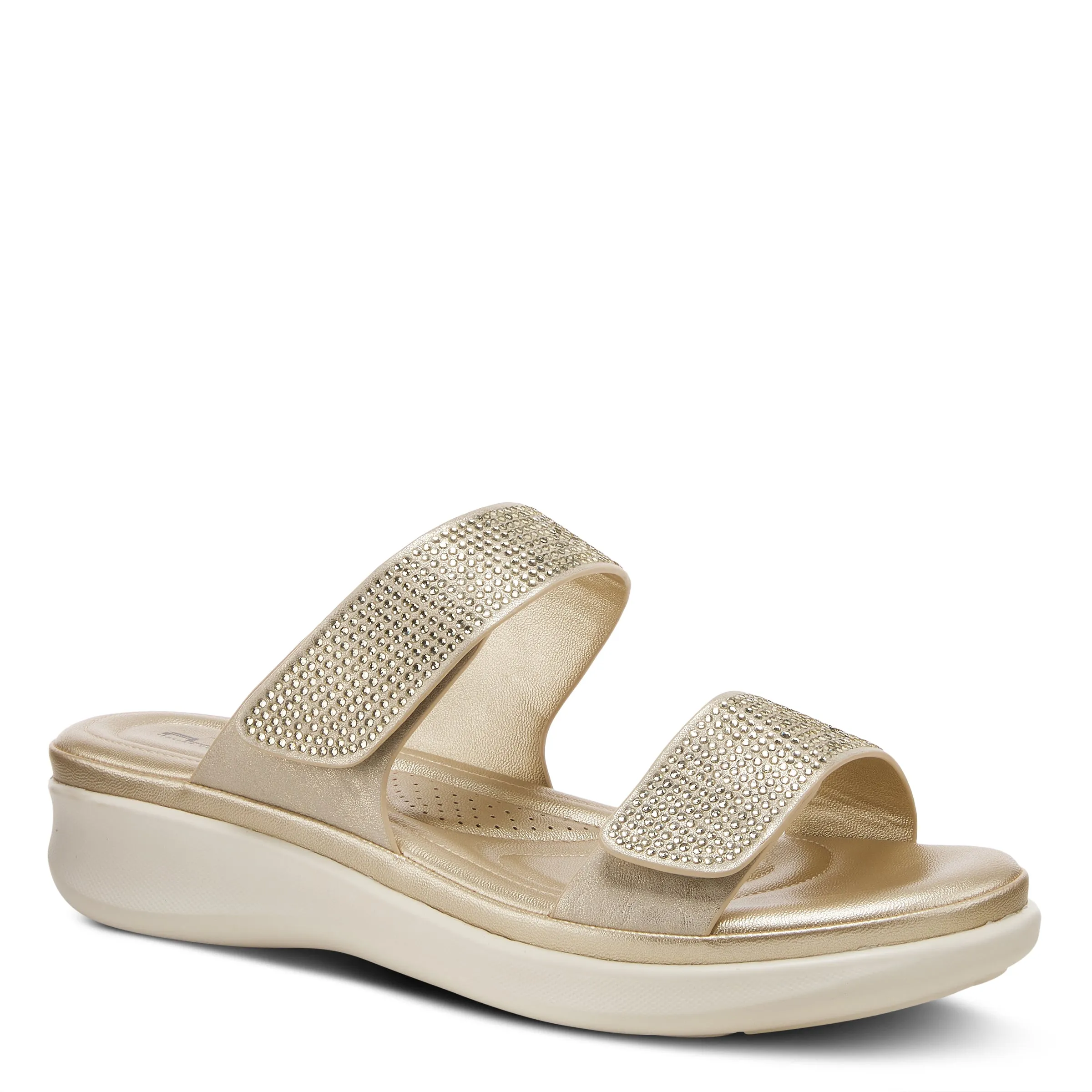 FLEXUS BLING SLIDE SANDALS