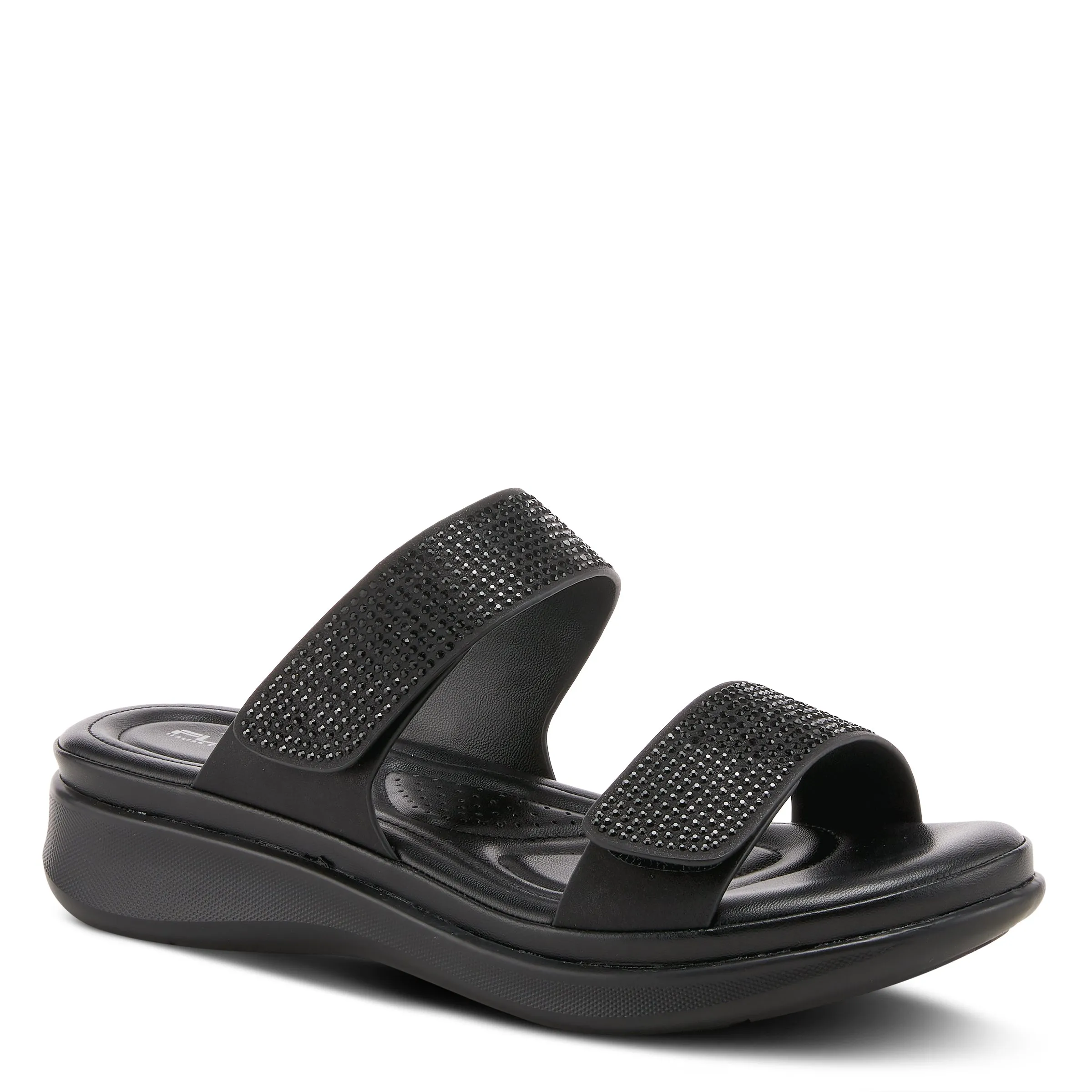 FLEXUS BLING SLIDE SANDALS