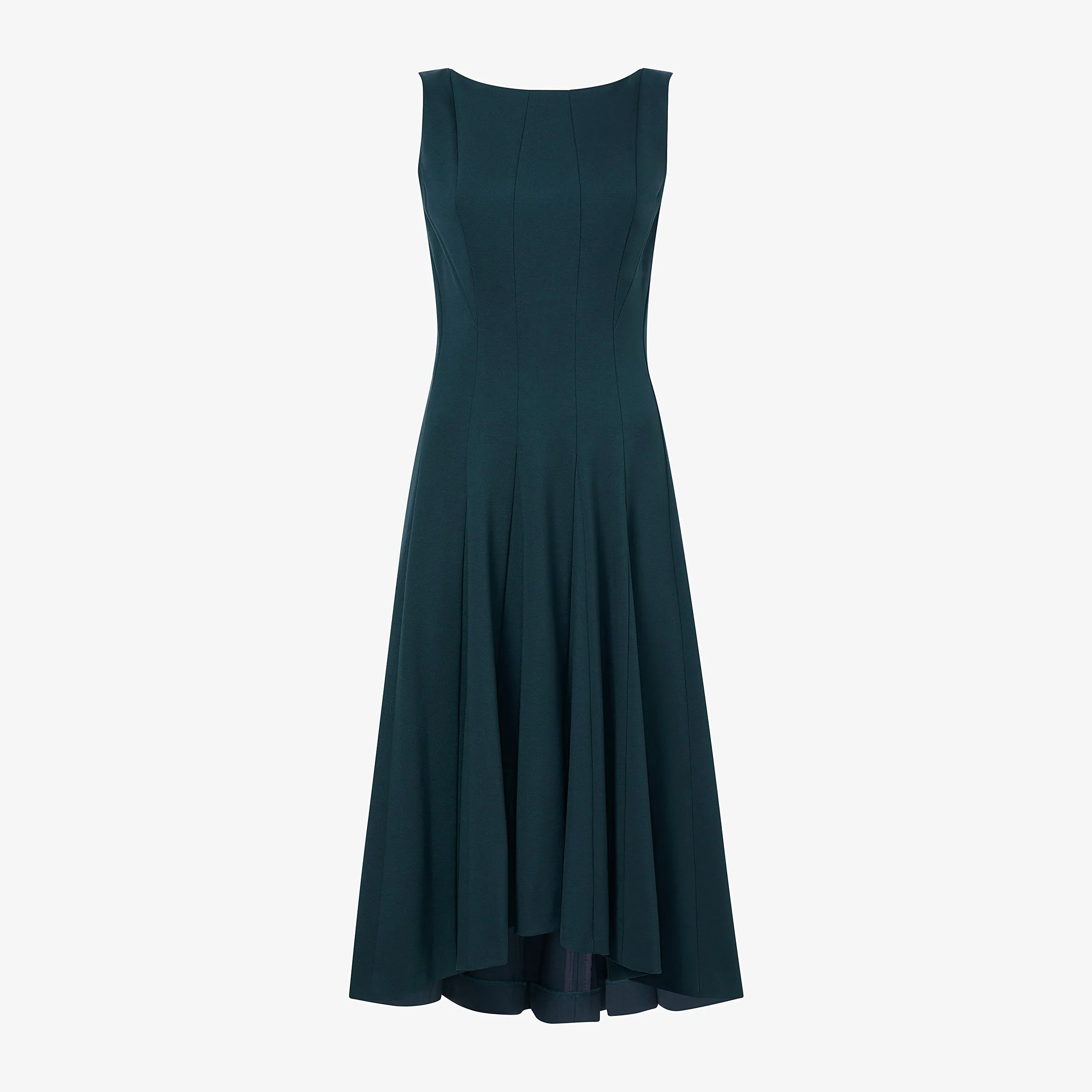 Gabriella Dress - Washable Ponte :: Deep Sea