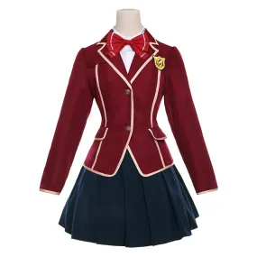 Guilty Crown Inori Yuzuriha School Uniform Cosplay Costume