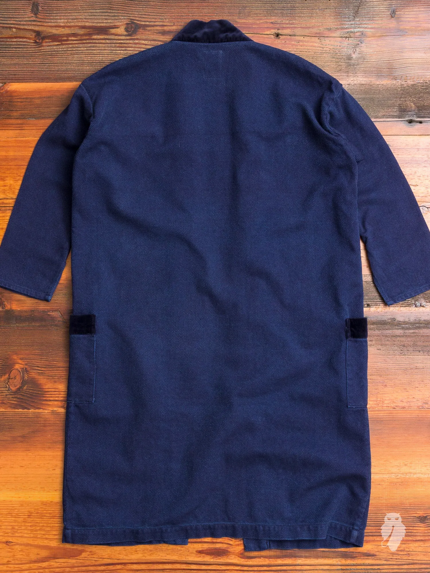 Haori Sashiko Coat in Indigo