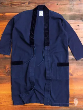 Haori Sashiko Coat in Indigo