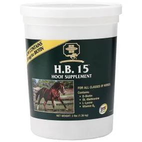 HB-15 Biotin Supplement For Horse Hooves