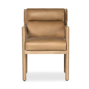 Hutton Dining Armchair, Palermo Drift Leather