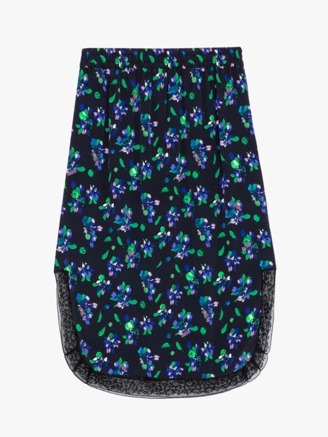 Jozy Floral Midi Skirt