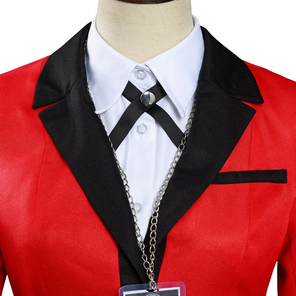 Kakegurui: Compulsive Gambler Jabami Yumeko/Meari Saotome Halloween Christmas Cosplay Costume