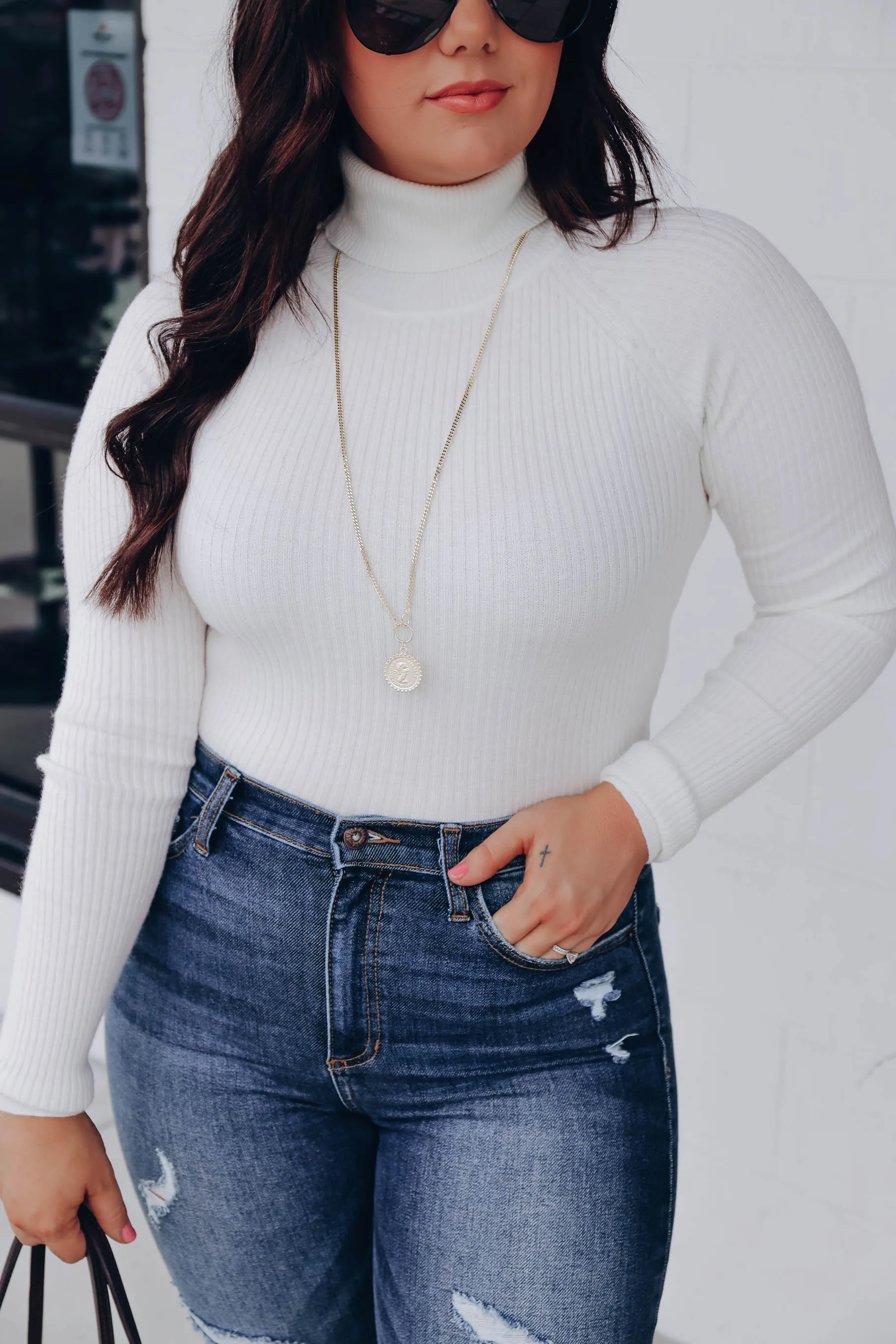 Kavita Cozy Knit Sweater - Ivory