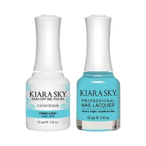 Kiara Sky Classic Gel & Polish Duo - 614 Gimmie a Beat