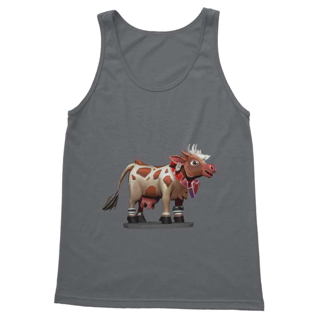 Light Brown Cow Classic Adult Vest Top