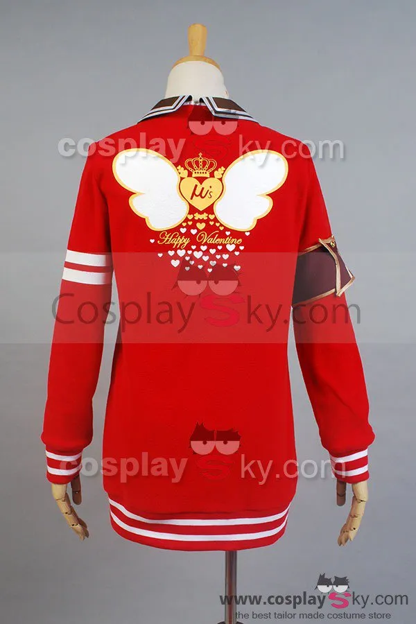 LoveLive! Valentine's Day Maki Nishikino Uniform Cosplay Costume