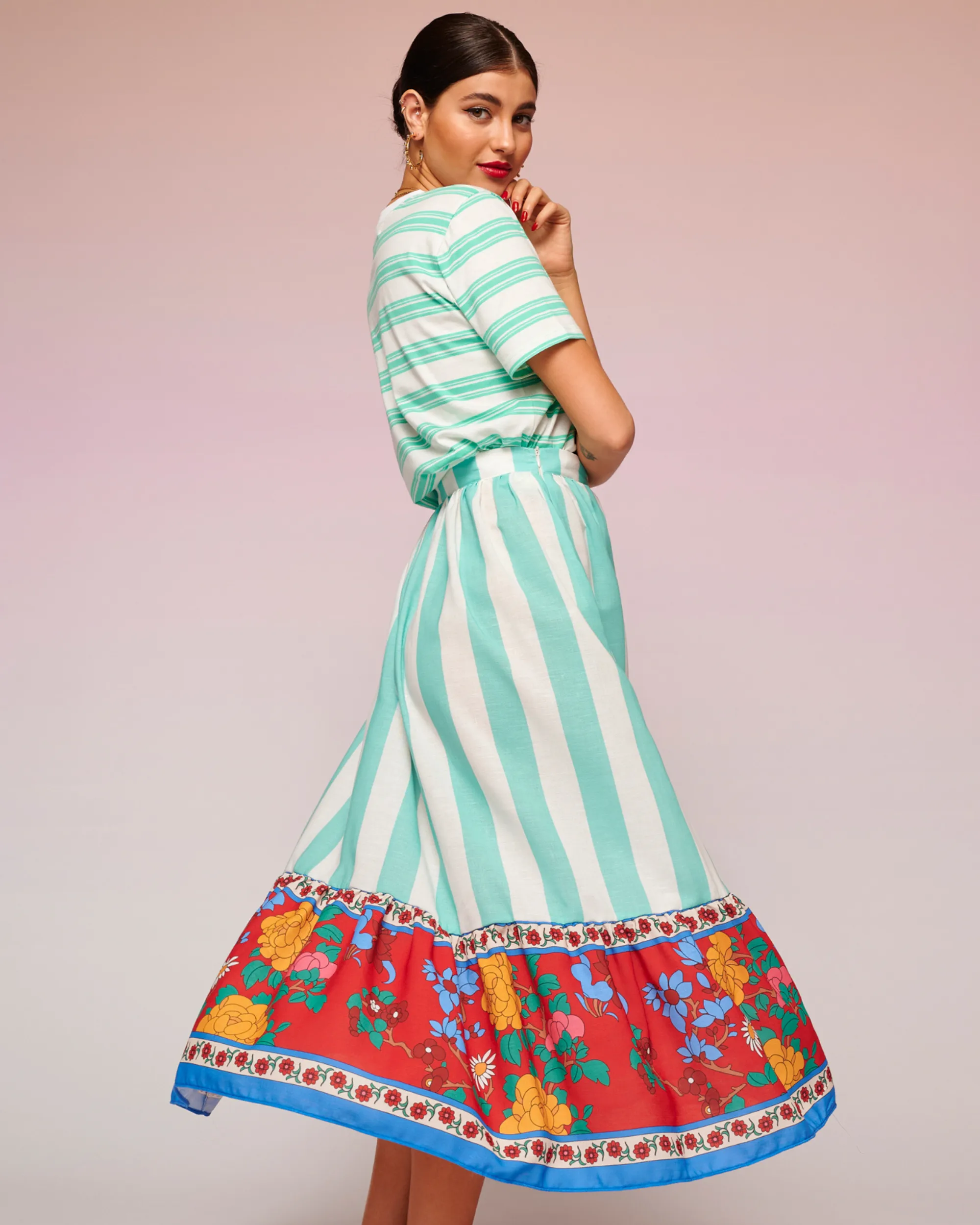 Mariloo Skirt | Mint