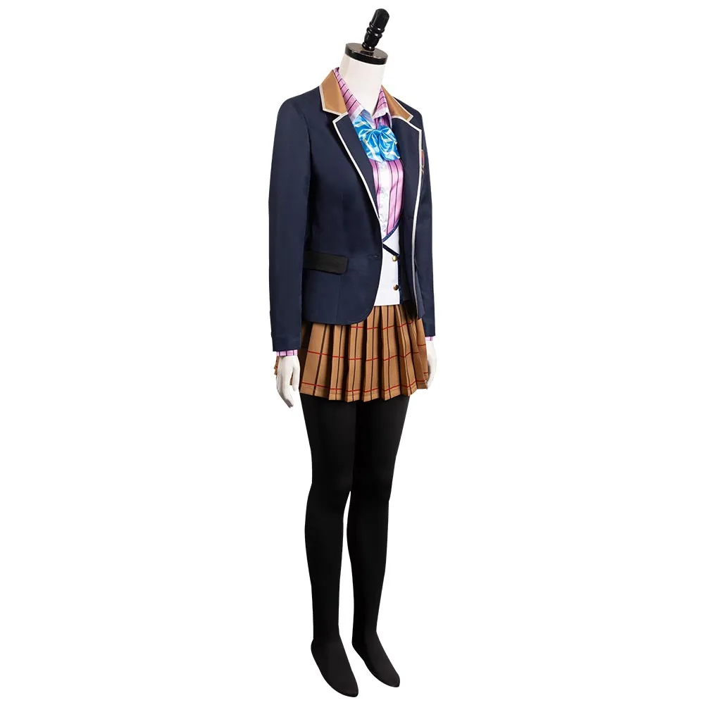 Masamune-kun no Revenge Aki Adagaki Cosplay Costume Outfits Halloween Carnival Suit