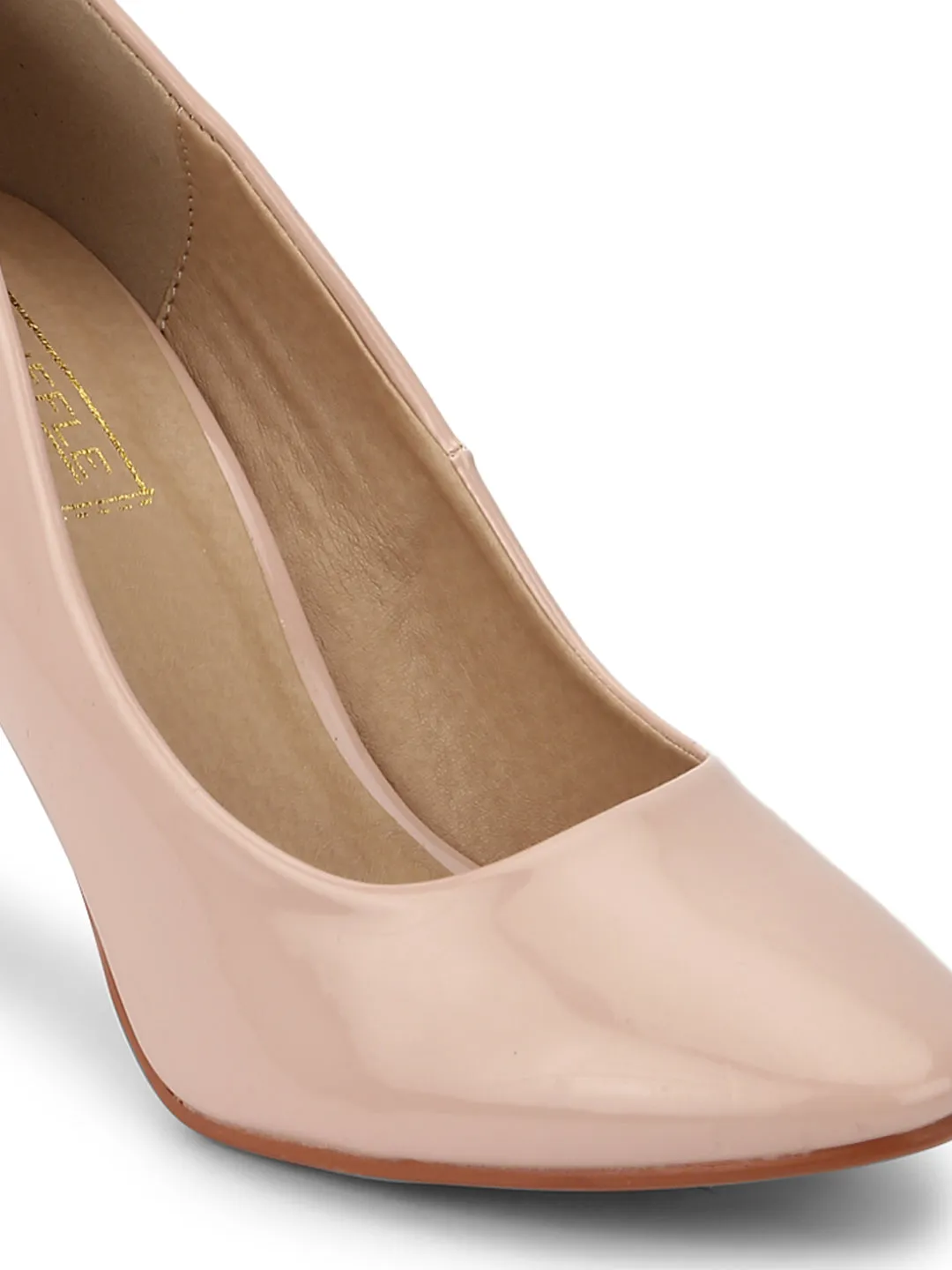 Nude Patent Micro Pump Stilettos